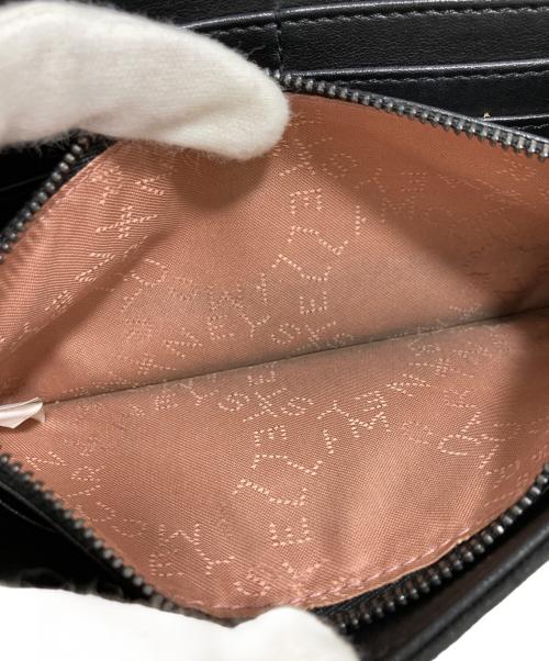 STELLA McCARTNEY（ステラマッカートニー）STELLA McCARTNEY (ステラマッカートニー) ファラベラ コンチネンタルウォレット ブラックの古着・服飾アイテム