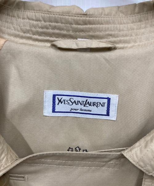 Yves Saint Laurent（イヴサンローラン）Yves Saint Laurent (イヴサンローラン) トレンチコート ベージュ サイズ:不明の古着・服飾アイテム