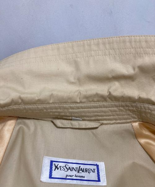 Yves Saint Laurent（イヴサンローラン）Yves Saint Laurent (イヴサンローラン) トレンチコート ベージュ サイズ:不明の古着・服飾アイテム
