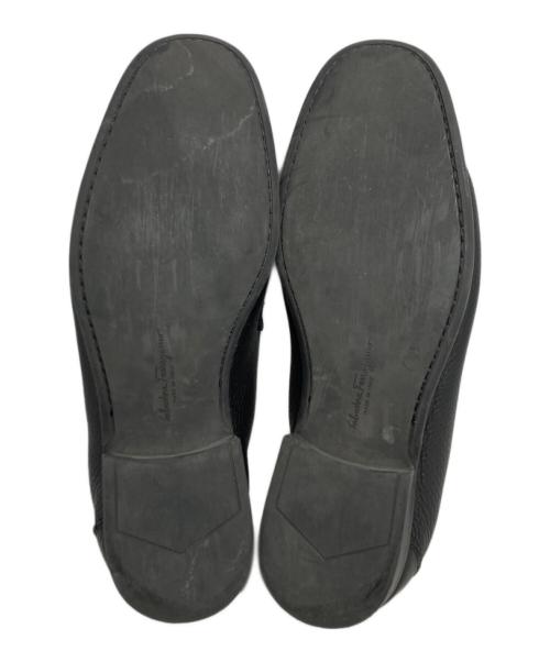 Salvatore Ferragamo（サルヴァトーレ フェラガモ）Salvatore Ferragamo (サルヴァトーレ フェラガモ) ローファー ブラック サイズ:7　1/2の古着・服飾アイテム