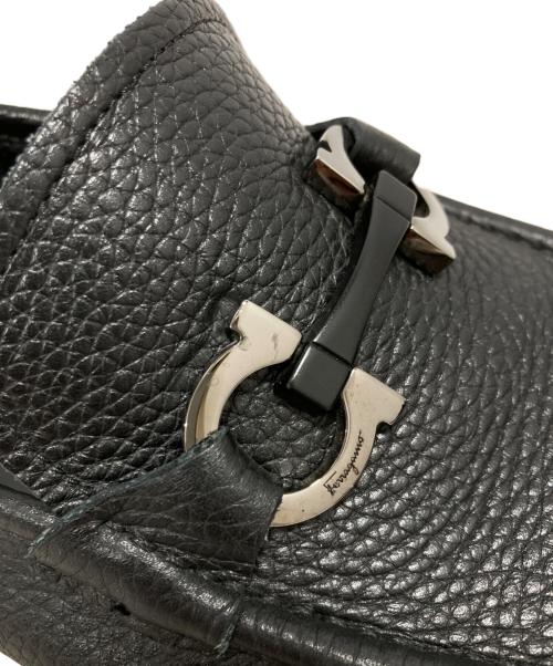 Salvatore Ferragamo（サルヴァトーレ フェラガモ）Salvatore Ferragamo (サルヴァトーレ フェラガモ) ローファー ブラック サイズ:7　1/2の古着・服飾アイテム