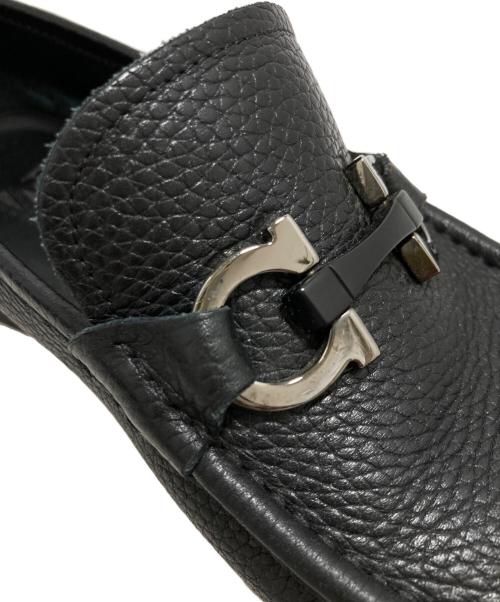 Salvatore Ferragamo（サルヴァトーレ フェラガモ）Salvatore Ferragamo (サルヴァトーレ フェラガモ) ローファー ブラック サイズ:7　1/2の古着・服飾アイテム