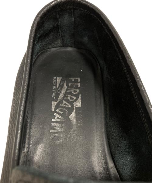 Salvatore Ferragamo（サルヴァトーレ フェラガモ）Salvatore Ferragamo (サルヴァトーレ フェラガモ) ローファー ブラック サイズ:7　1/2の古着・服飾アイテム