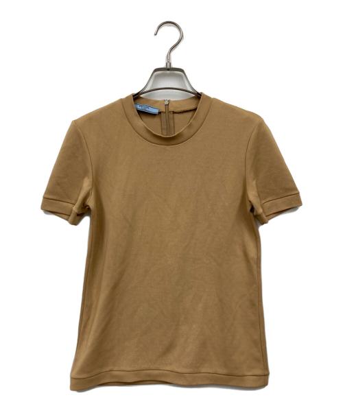 PRADA（プラダ）PRADA (プラダ) Tシャツ ベージュ サイズ:38の古着・服飾アイテム