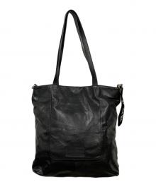 DIESEL（ディーゼル）の古着「レザートートバッグ」｜ブラック