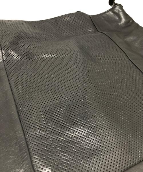 DIESEL（ディーゼル）DIESEL (ディーゼル) レザートートバッグ ブラックの古着・服飾アイテム