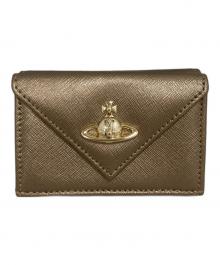 Vivienne Westwood（ヴィヴィアンウエストウッド）の古着「3つ折り財布」｜ブラウン