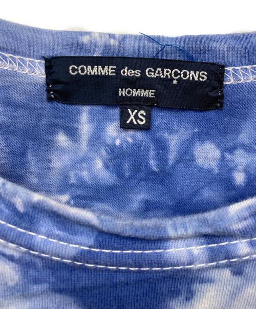 COMME des GARCONS HOMME（コムデギャルソン オム）COMME des GARCONS HOMME (コムデギャルソン オム) Tシャツ ブルー サイズ:XSの古着・服飾アイテム