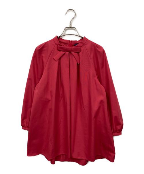 M'S GRACY（エムズグレイシー）M'S GRACY (エムズグレイシー) タック入りボリュームブラウス ピンク サイズ:40の古着・服飾アイテム