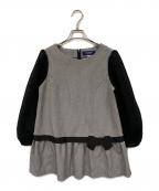 M'S GRACYエムズグレイシー）の古着「ブラウス」｜ブラック