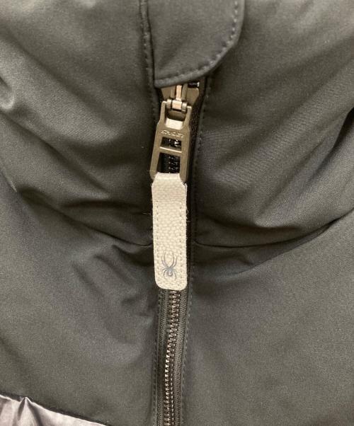 SPYDER（スパイダー）SPYDER (スパイダー) ダウンベスト ブラック サイズ:S 未使用品の古着・服飾アイテム