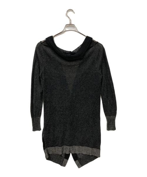 Vivienne Westwood RED LABEL（ヴィヴィアンウエストウッドレッドレーベル）Vivienne Westwood RED LABEL (ヴィヴィアンウエストウッドレッドレーベル) ロングカーディガン ブラック サイズ:SIZE2の古着・服飾アイテム