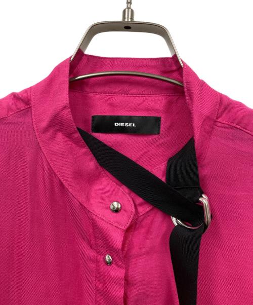 DIESEL（ディーゼル）DIESEL (ディーゼル) シャツ ピンク サイズ:XSの古着・服飾アイテム