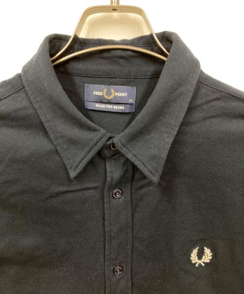 FRED PERRY（フレッドペリー）FRED PERRY (フレッドペリー) BEAMS (ビームス) シャツ ネイビー サイズ:XLの古着・服飾アイテム