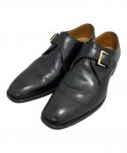 REGAL worth collectionリーガルワースコレクション）の古着「モックストラップシューズ」｜ブラック