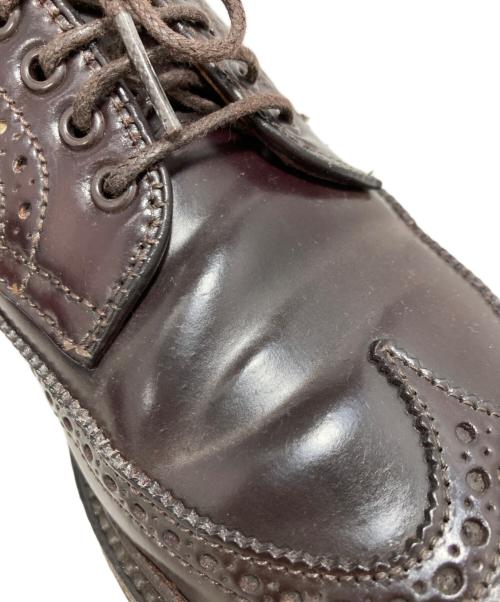 Alden（オールデン）Alden (オールデン) UNITED ARROWS (ユナイテッドアローズ) コードバンロングウィングチップ ブラウン サイズ:71/2の古着・服飾アイテム
