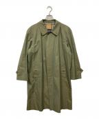 Burberry'sバーバリー）の古着「ステンカラーコート」｜グリーン