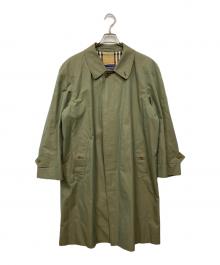 Burberry's（バーバリー）の古着「ステンカラーコート」｜グリーン