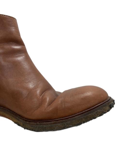 CLARKS（クラークス）CLARKS (クラークス) サイドゴアブーツ ブラウン サイズ:25の古着・服飾アイテム