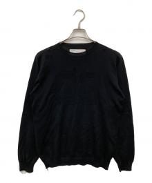 A MACHINE（エーマシン）の古着「26-S/FT Sweater/Football」｜ブラック