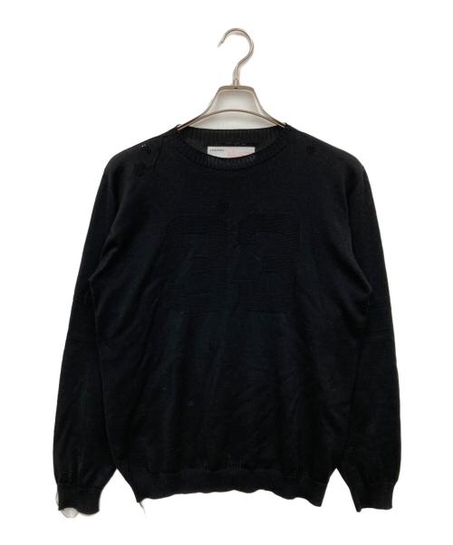 A MACHINE（エーマシン）A MACHINE (エーマシン) 26-S/FT Sweater/Football ブラック サイズ:2の古着・服飾アイテム