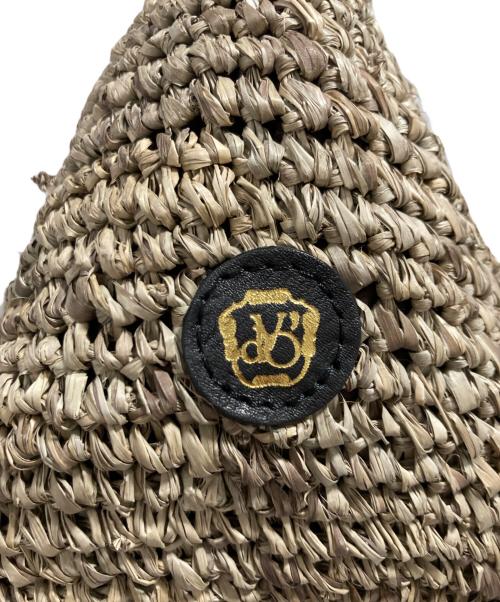 VIOLAd'ORO（ヴィオラドーロ）VIOLAd'ORO (ヴィオラドーロ) カゴバッグ ベージュ 未使用品の古着・服飾アイテム