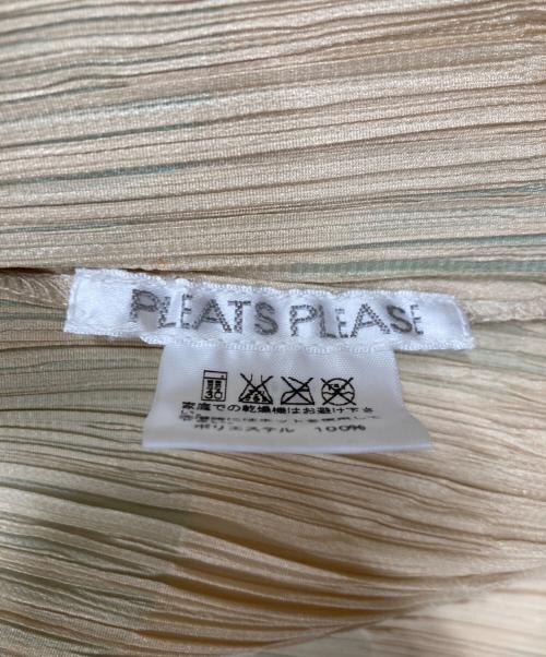 PLEATS PLEASE（プリーツプリーズ）PLEATS PLEASE (プリーツプリーズ) カーディガン イエロー サイズ:3の古着・服飾アイテム