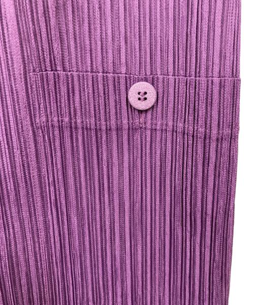 PLEATS PLEASE（プリーツプリーズ）PLEATS PLEASE (プリーツプリーズ) シャツ パープル サイズ:3の古着・服飾アイテム