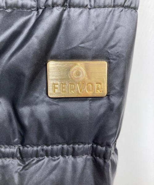 FERVOR（フェーバー）fervor (フェーバー) ダウンコート ブラック サイズ:40の古着・服飾アイテム