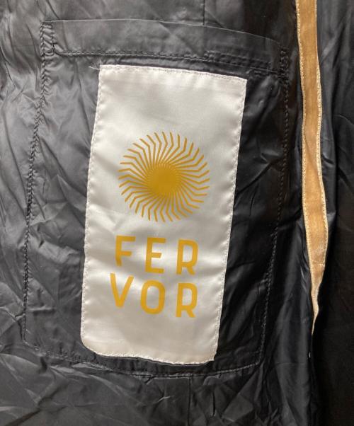 FERVOR（フェーバー）fervor (フェーバー) ダウンコート ブラック サイズ:40の古着・服飾アイテム