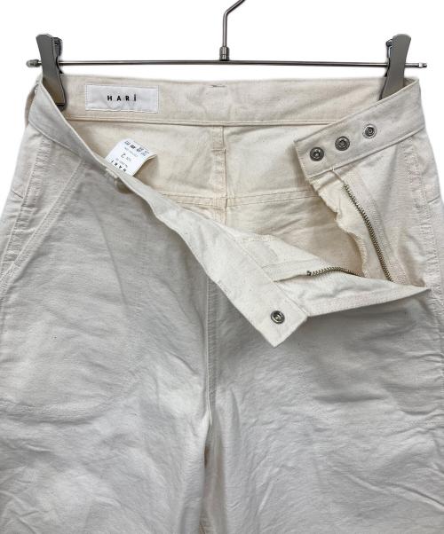 HaRi（ハリ）HARi (ハリ) RANCH PANTS ホワイト サイズ:2の古着・服飾アイテム
