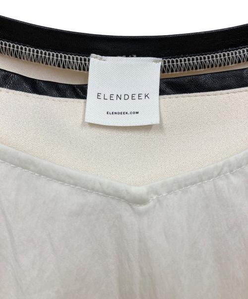 ELENDEEK（エレンディーク）ELENDEEK (エレンディーク) セットアップドローコードカットソー ベージュ サイズ:F 未使用品の古着・服飾アイテム