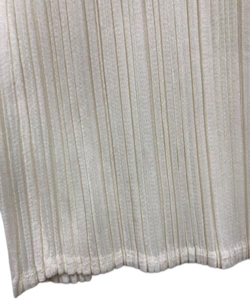 PLEATS PLEASE（プリーツプリーズ）PLEATS PLEASE (プリーツプリーズ) プリーツパンツ アイボリー サイズ:SIZE2の古着・服飾アイテム