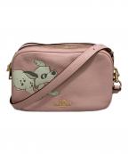COACH×DISNEYコーチ×ディズニー）の古着「ショルダーバッグ」｜ピンク