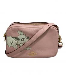 COACH×DISNEY（コーチ×ディズニー）の古着「ショルダーバッグ」｜ピンク