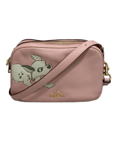 COACH（コーチ）COACH (コーチ) Disney (ディズニー) ショルダーバッグ ピンクの古着・服飾アイテム