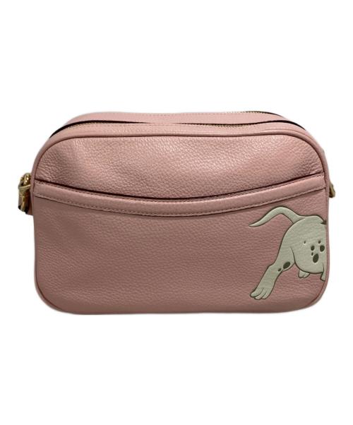 COACH（コーチ）COACH (コーチ) Disney (ディズニー) ショルダーバッグ ピンクの古着・服飾アイテム