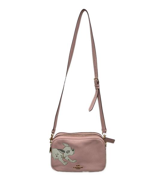 COACH（コーチ）COACH (コーチ) Disney (ディズニー) ショルダーバッグ ピンクの古着・服飾アイテム