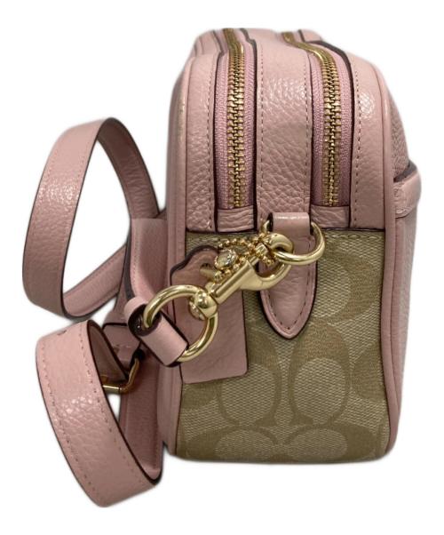 COACH（コーチ）COACH (コーチ) Disney (ディズニー) ショルダーバッグ ピンクの古着・服飾アイテム