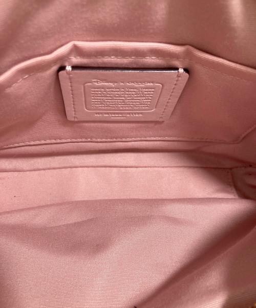 COACH（コーチ）COACH (コーチ) Disney (ディズニー) ショルダーバッグ ピンクの古着・服飾アイテム