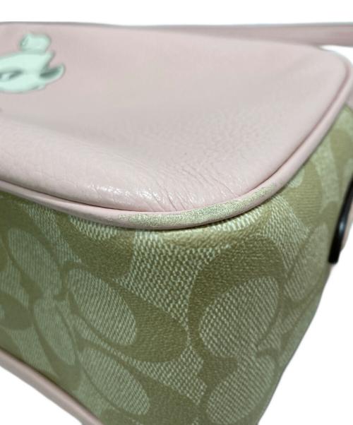 COACH（コーチ）COACH (コーチ) Disney (ディズニー) ショルダーバッグ ピンクの古着・服飾アイテム
