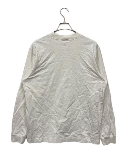 Acne studios（アクネ ストゥディオズ）ACNE STUDIOS (アクネ ストゥディオズ) ロングスリーブカットソー ホワイト サイズ:Mの古着・服飾アイテム