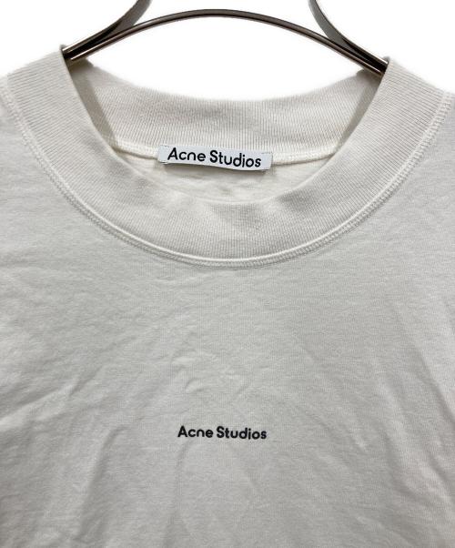 Acne studios（アクネ ストゥディオズ）ACNE STUDIOS (アクネ ストゥディオズ) ロングスリーブカットソー ホワイト サイズ:Mの古着・服飾アイテム