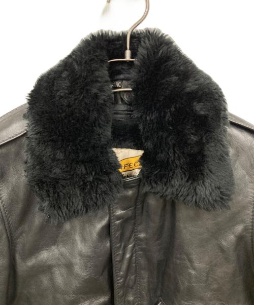 Schott（ショット）Schott (ショット) 174ART G-1ライナー付レザージャケット ブラック サイズ:38の古着・服飾アイテム