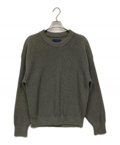 CP COMPANY ダークグレー Vネックニット 中古・古着通販】C.P COMPANY (シーピーカンパニー) Vネックニット