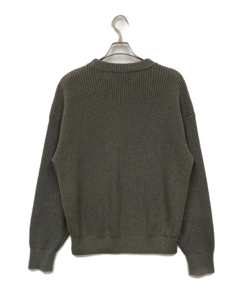 RAINMAKER（レインメーカー）RAINMAKER (レインメーカー) 紙ニットクルーネックセーター グレー サイズ:4の古着・服飾アイテム