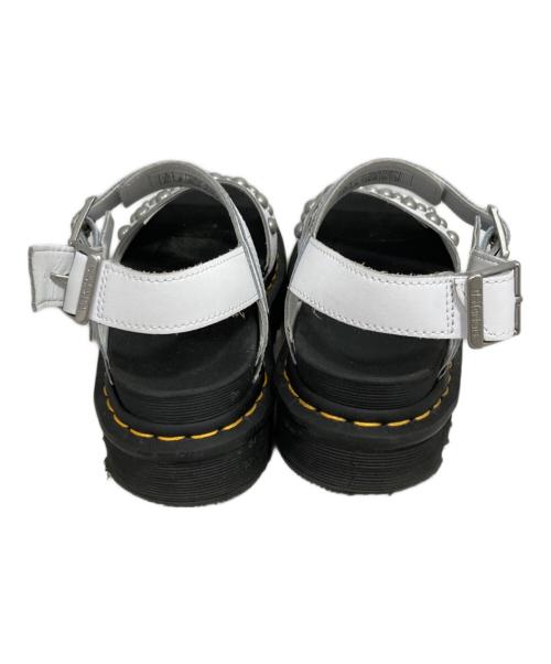 Dr.Martens（ドクターマーチン）Dr.Martens (ドクターマーチン) VOSS STUD ホワイト サイズ:UK4の古着・服飾アイテム