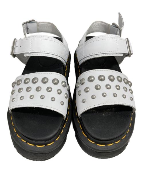 Dr.Martens（ドクターマーチン）Dr.Martens (ドクターマーチン) VOSS STUD ホワイト サイズ:UK4の古着・服飾アイテム