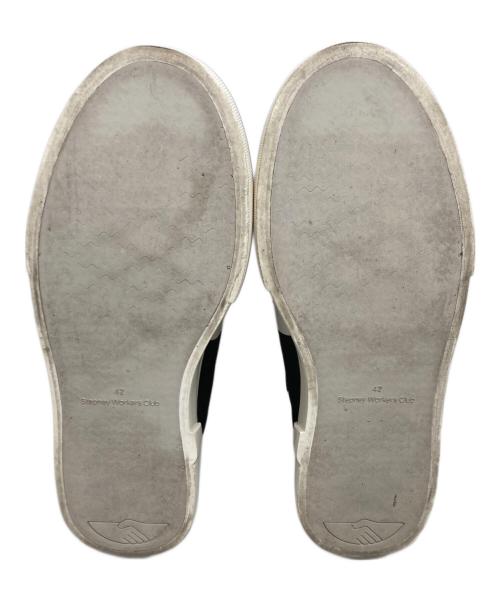 SWC（ステファニー ワーカーズ クラブ）SWC (ステファニー ワーカーズ クラブ) ローカットスニーカー ブラック サイズ:Lの古着・服飾アイテム