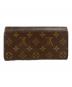 LOUIS VUITTON (ルイ ヴィトン) 財布 ブラウン：8000円